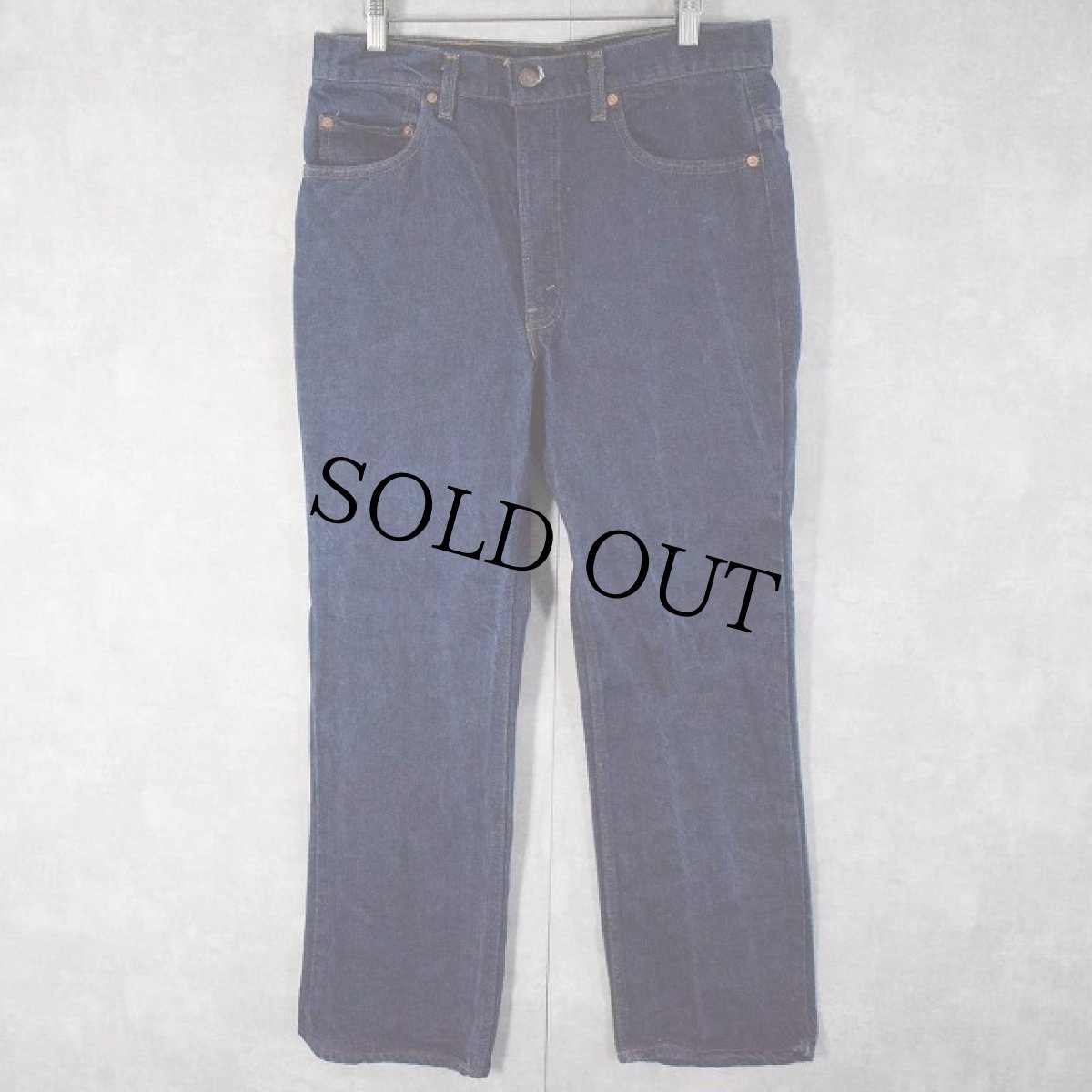 画像1: 80's Levi's 517-0217 USA製 フレアデニムパンツ W33 (1)
