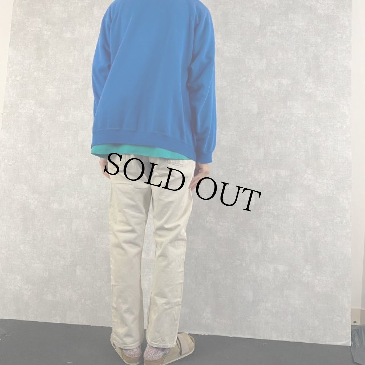 画像4: 50〜60's Wrangler USA製 ホワイトデニムパンツ W31 (4)