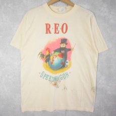 画像1: 90's REO USA製 ロックバンドTシャツ XL (1)
