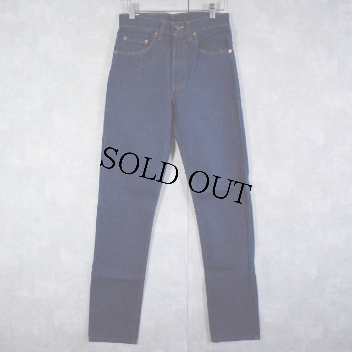 画像1: 80's Levi's 505 USA製 デニムパンツ フラッシャー付き DEADSTOCK  W28 (1)