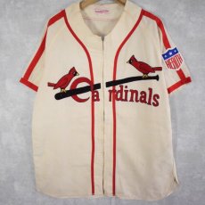 画像1: 60〜70's mitchell&ness "Cardinals" ベースボールシャツ (1)