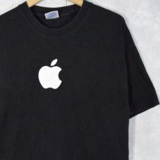 画像1: 90's〜 Apple ロゴプリントTシャツ XL (1)