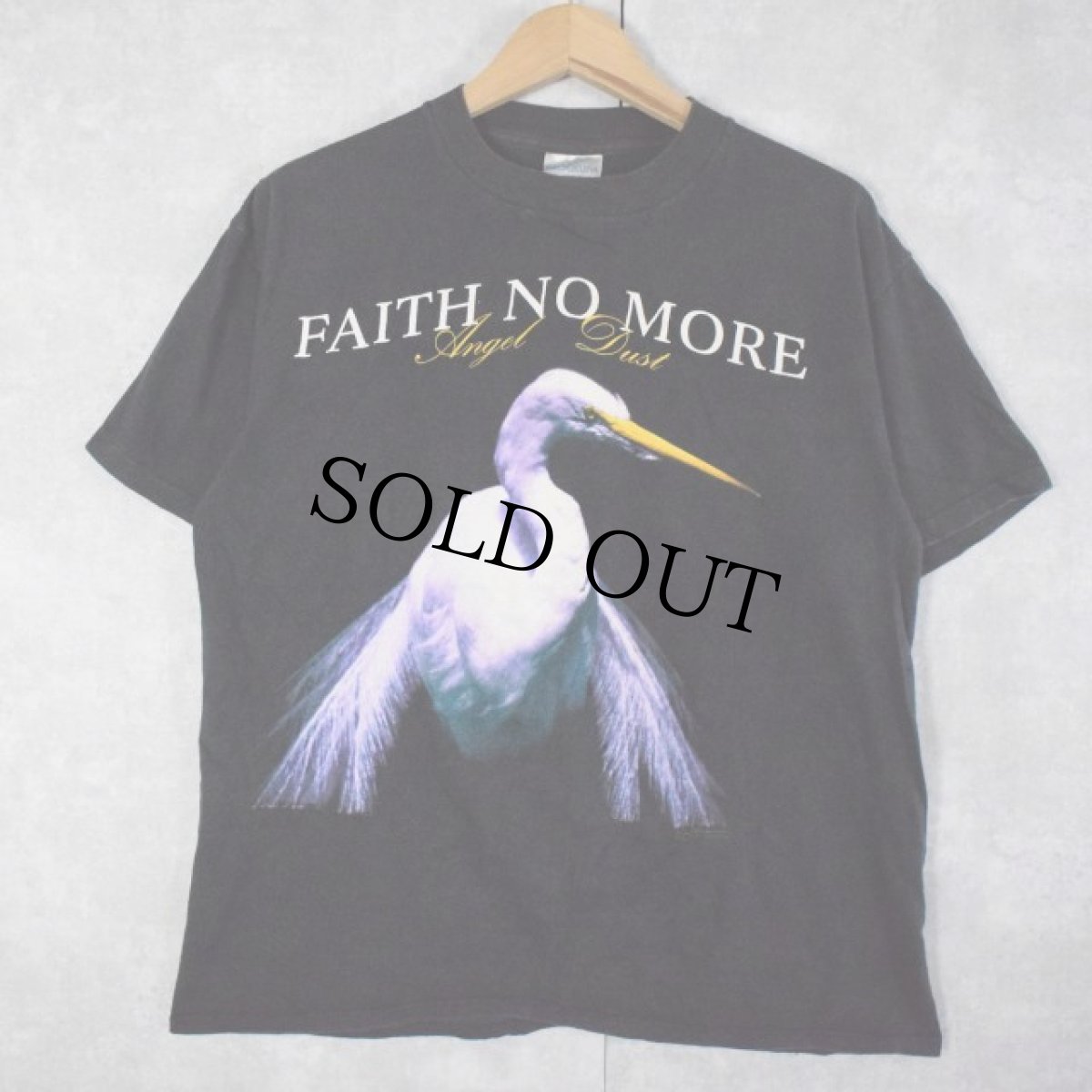 画像1: 90's FAITH NO MORE USA製 オルタナティヴ・ロックバンドTシャツ L (1)