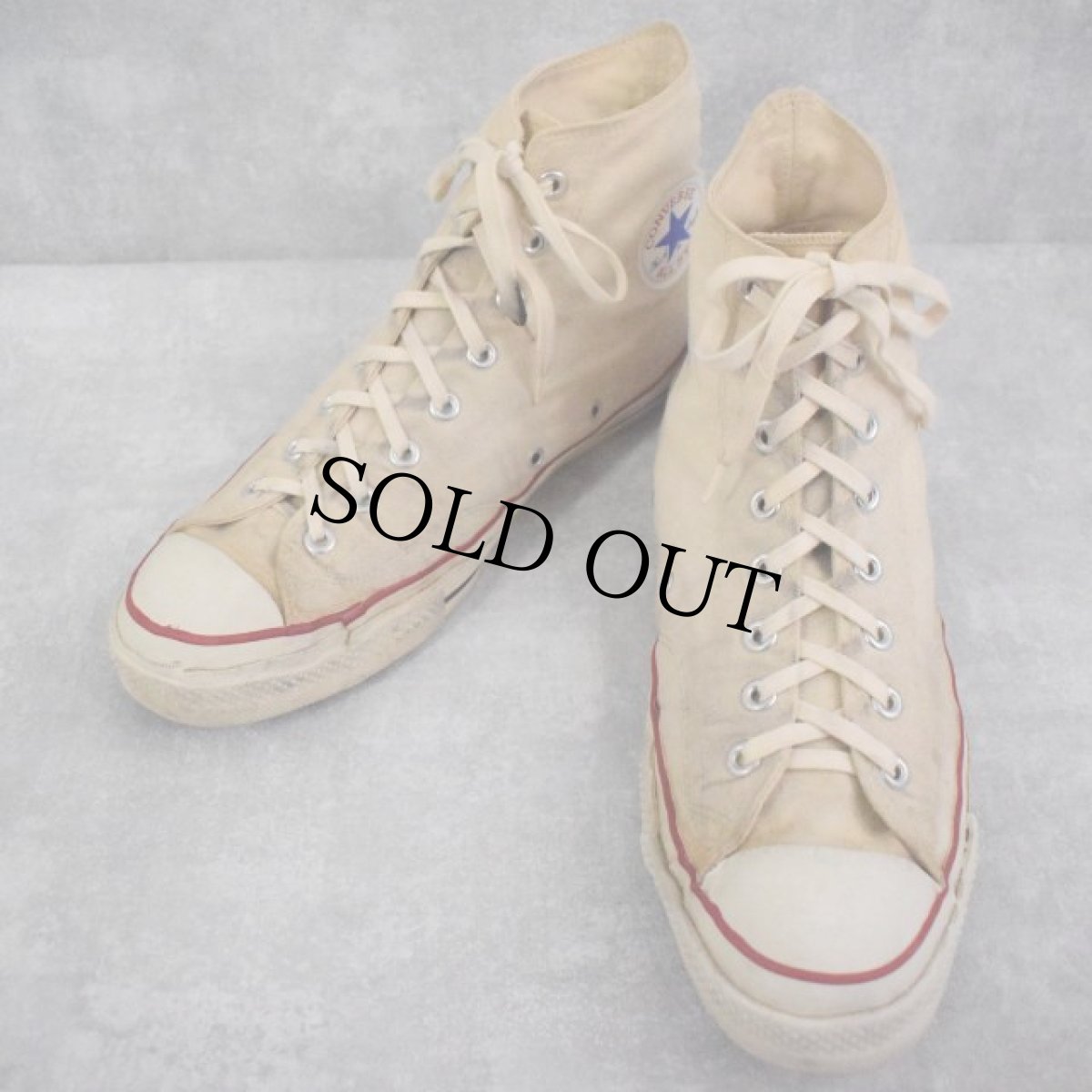 画像1: 70's CONVERSE CHUCK TAYLOR USA製 当て布 US12 (1)