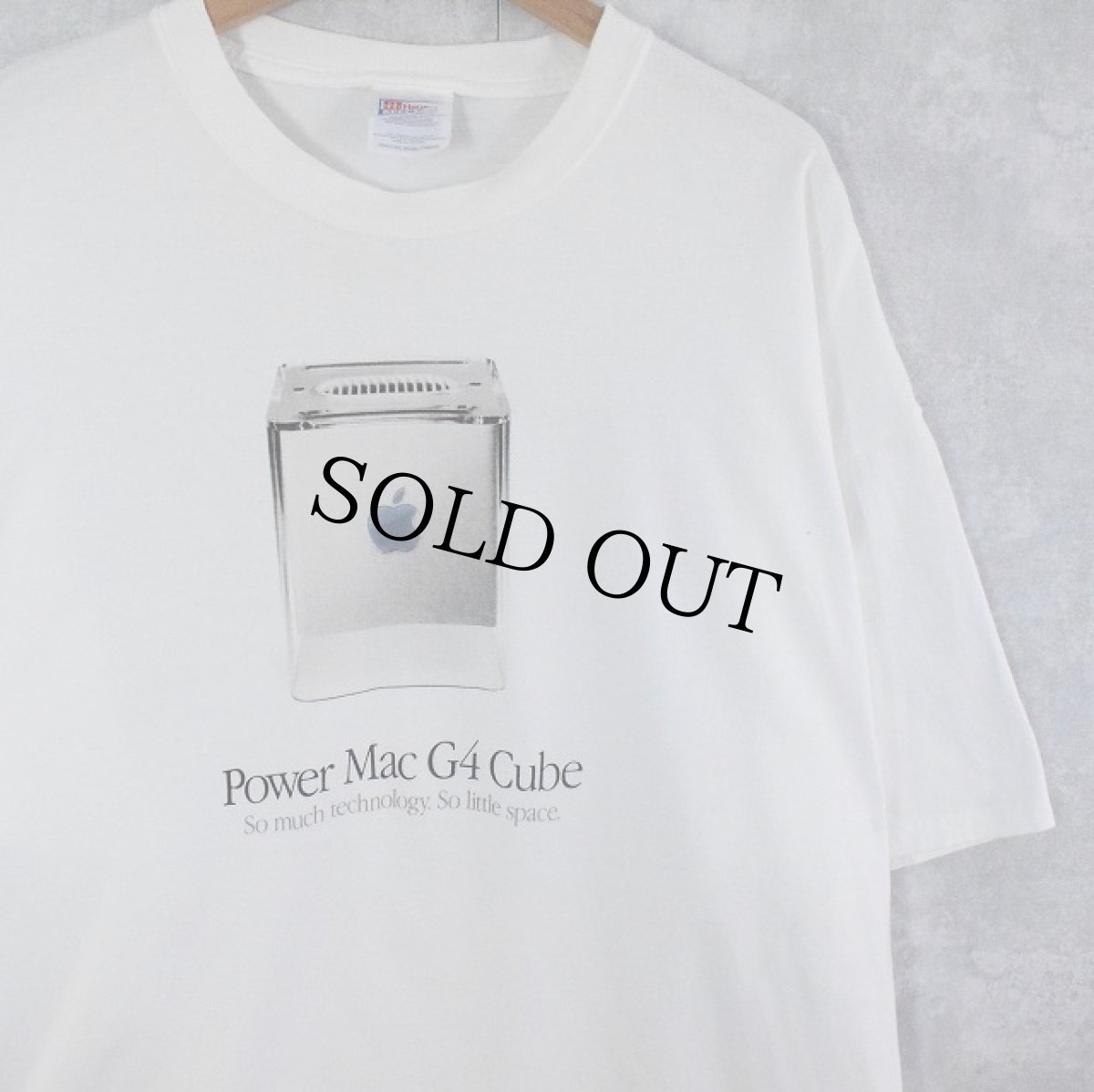 画像1: Apple "Power Mac G4 Cube" プリントTシャツ XXL (1)