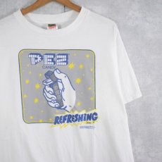 画像1: 90's PEZ お菓子プリントTシャツ XL (1)