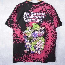 画像2: 90's GWAR "Mid-Galactic Championship Wrestling" メタルバンドTシャツ  (2)