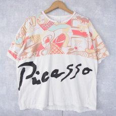画像1: 90's〜 Picasso アートプリントTシャツ (1)