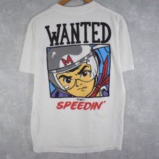 画像1: 90's SPEED RACER USA製 アニメプリントTシャツ L (1)