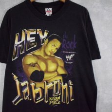 画像1: 90's WWF jabroni プロレスラーTシャツ L (1)