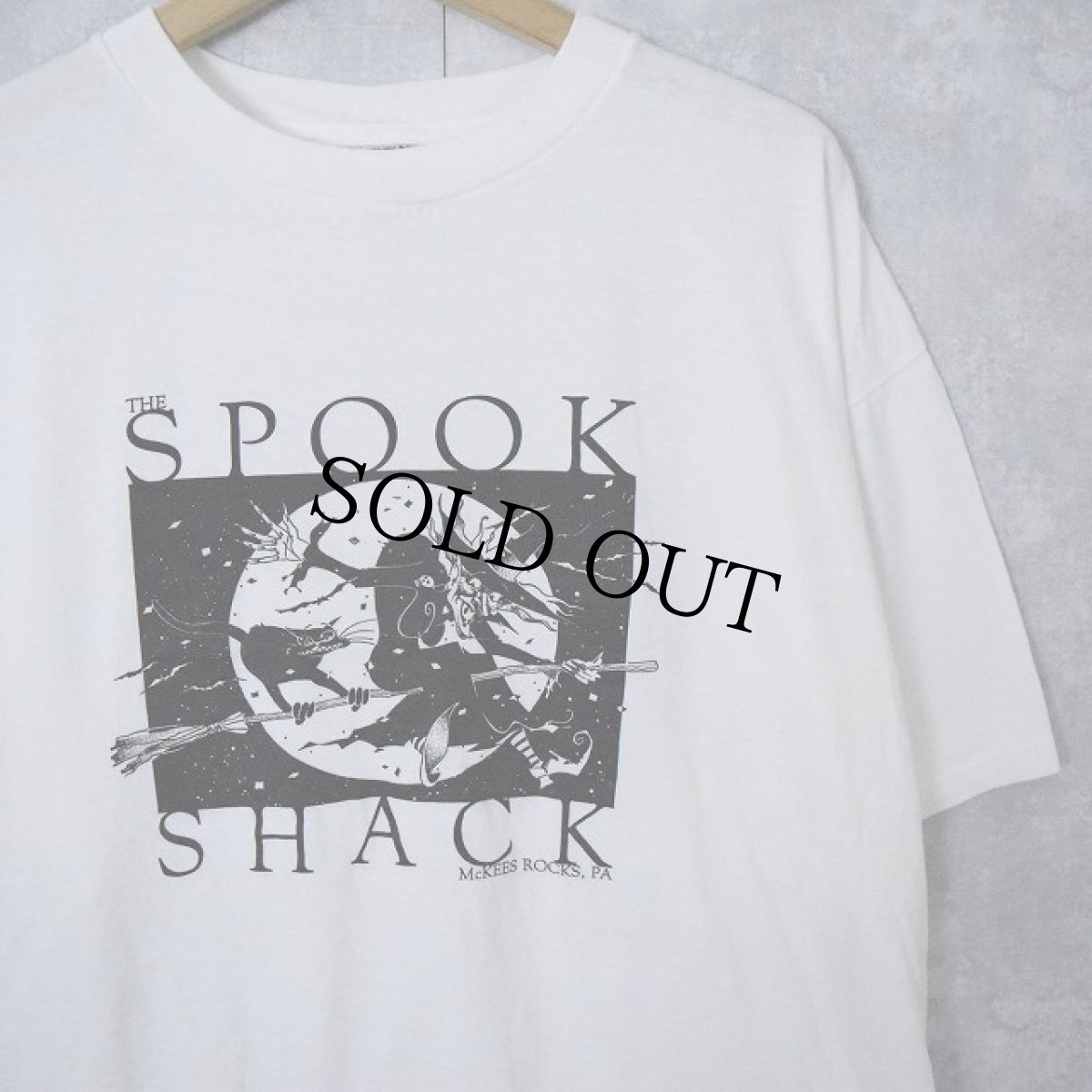 画像1: 90's〜 The Spook Shack イラストプリントTシャツ XL (1)