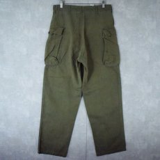 画像2: 40's U.S.ARMY M-43 HBT Cargo Trousers W31 (2)