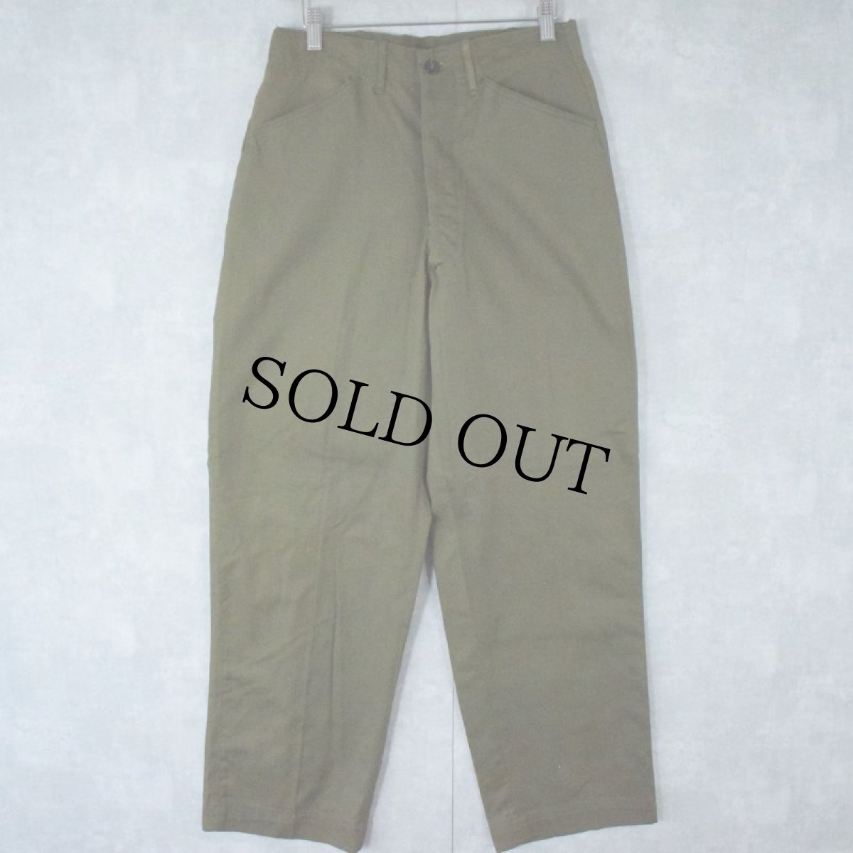 画像1: 50's USN N-3 Utility Trousers DEADSTOCK W28 (1)