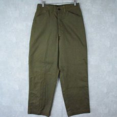 画像1: 50's USN N-3 Utility Trousers DEADSTOCK W28 (1)