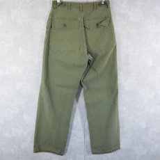 画像2: 40〜50's U.S.ARMY M-47 HBT Utility Trousers W24~28 (2)