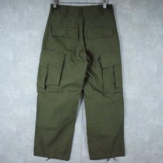 画像2: 60's U.S.ARMY Jungle Fatigue Trousers 4th Dead Stock W25~28 (2)