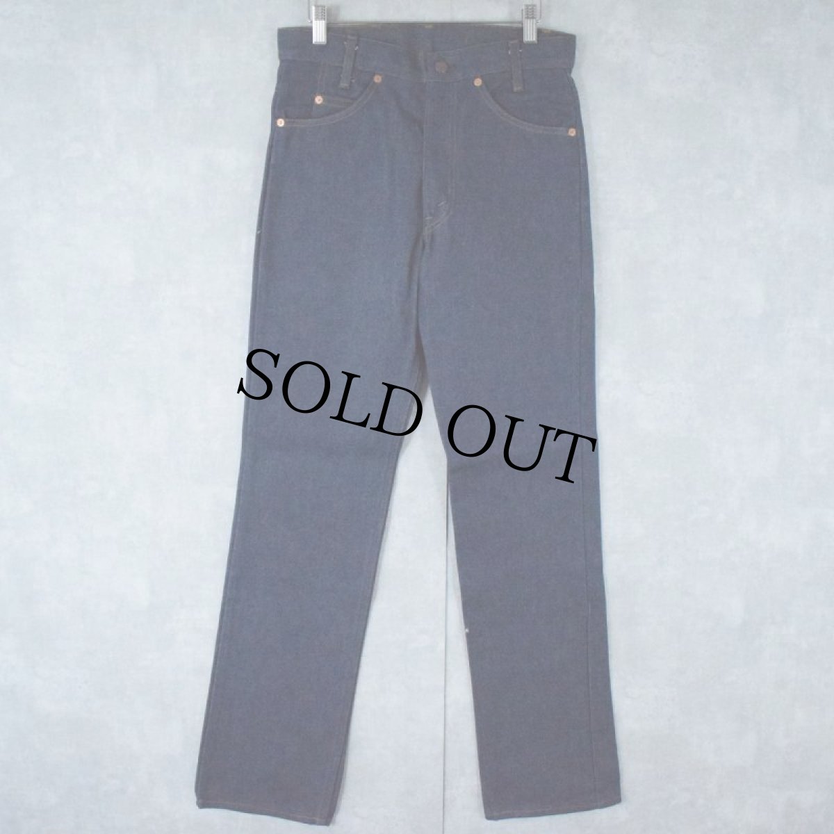 画像1: 80's Levi's 716-0917 USA製 デニムパンツ DEADSTOCK W31 (1)