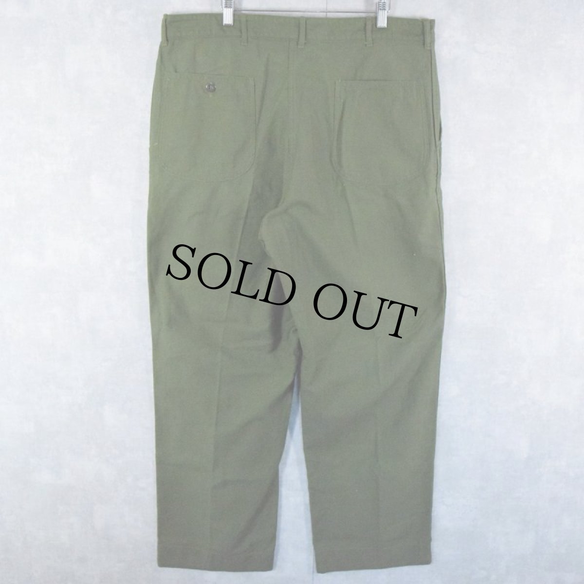 画像2: 60's ユーティリティパンツ W39 (2)