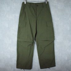 画像1: 60's U.S.ARMY Jungle Fatigue Trousers 4th Dead Stock W25~28 (1)
