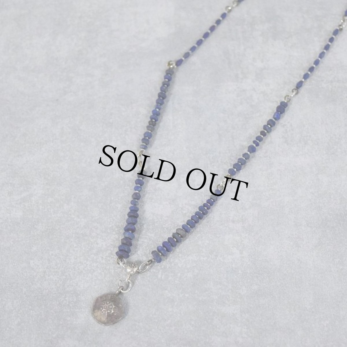 画像1: RORAN Lapis Lazuli×Silver ネックレス (1)