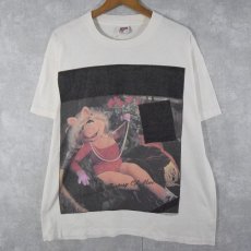 画像1: 90's ミス・ピギー "PIGTORIA'S SECRET" パロディTシャツ XL (1)