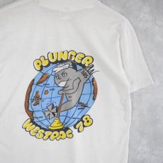 画像1: 70's "PLUNSER WESTPAC" プリントTシャツ size52 (1)