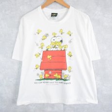 画像1: 90's SNOOPY USA製 キャラクタープリントTシャツ XL (1)