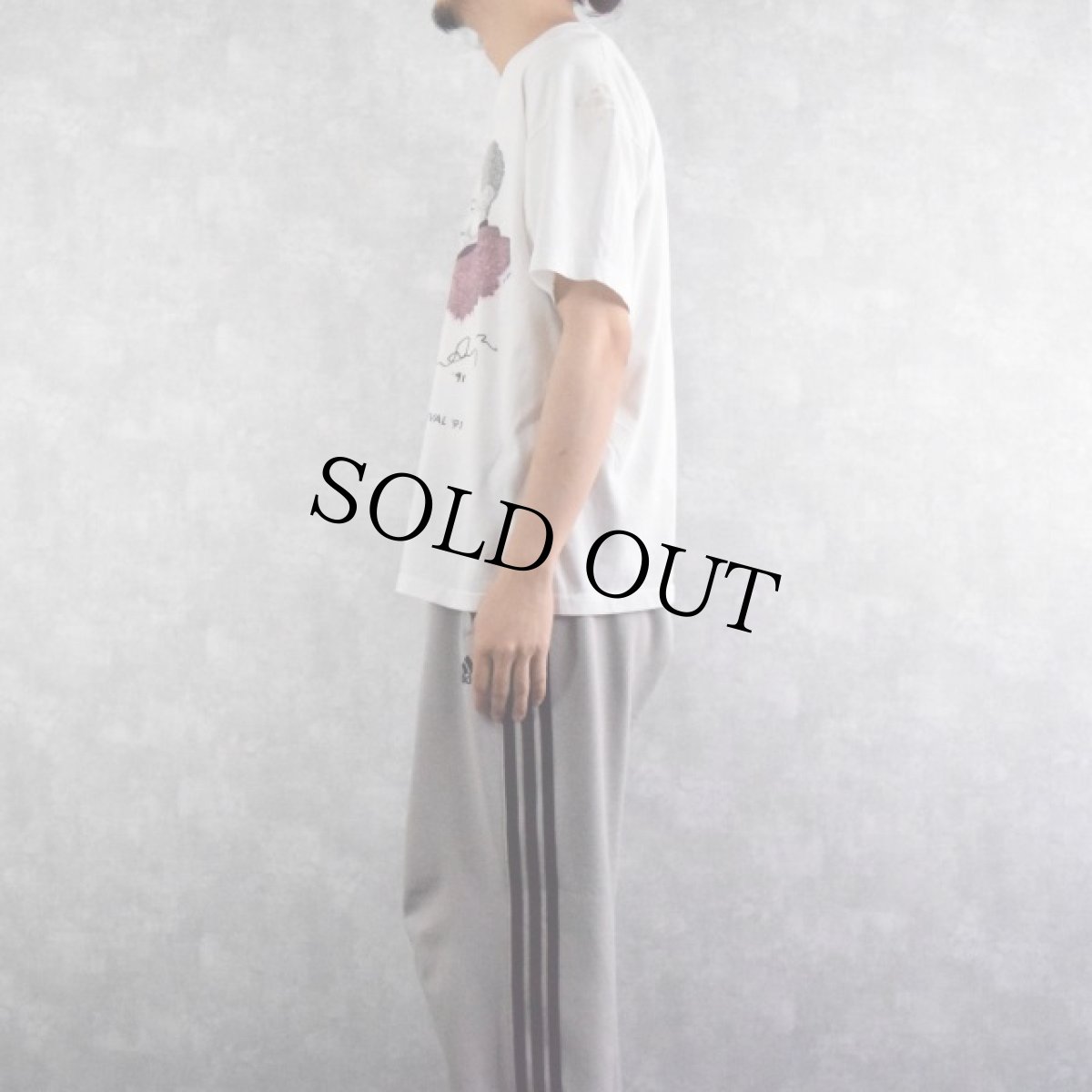 画像3: 90's USA製 Dizzy Gillespie "Dizzy Goes Hollywood" ジャズミュージシャンTシャツ XL (3)