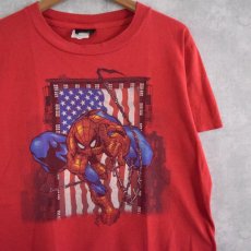 画像1: 2001 MARVEL USA製 スパイダーマン 映画プリントTシャツ XL (1)