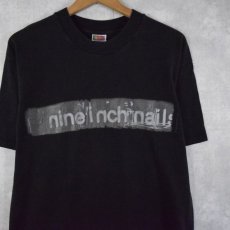 画像1: 90's NINE INCH NAILS ロックバンドTシャツ L (1)