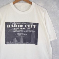 画像1: 90's "RADIO CITY TALENT SHOW 1991" イベントTシャツ (1)