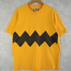 画像1: 90's BALZOUT "Charlie Brown" プリントTシャツ L (1)