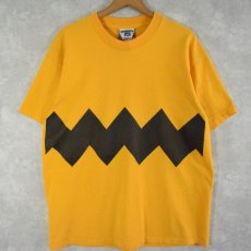 画像1: 90's BALZOUT "Charlie Brown" プリントTシャツ L (1)