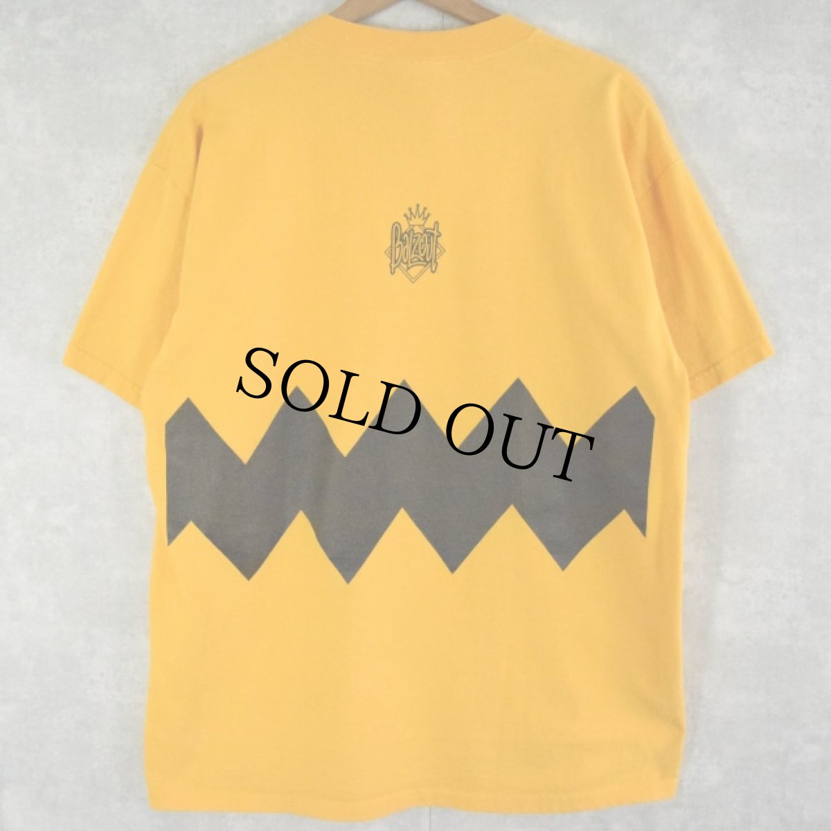 画像2: 90's BALZOUT "Charlie Brown" プリントTシャツ L (2)