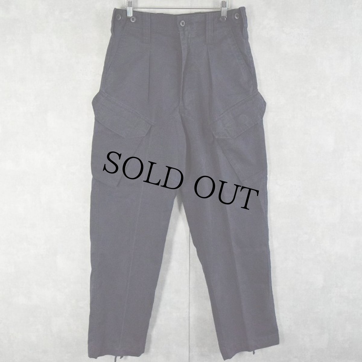 画像1: BRITISH ROYAL NAVY COMBAT TROUSERS W28-32 (1)