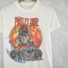 画像1: 80's Mötley Crüe "WRECKING CRUE" USA製 ヘヴィメタルバンドTシャツ M (1)