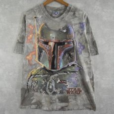 画像1: LIQUID BLUE USA製 "Star Wars:The Magic of Myth" 大判プリントTシャツ L (1)