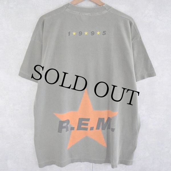 90年代 オルタナ ロック バンド REM 99 ツアー 兎 USA Tシャツ 90年代 オルタナ ロック バンド REM 99 ツアー 兎 USA Tシャツ