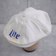 画像1: 90's Lite BEER USA製 企業ロゴプリント ハンチング ONESIZE (1)