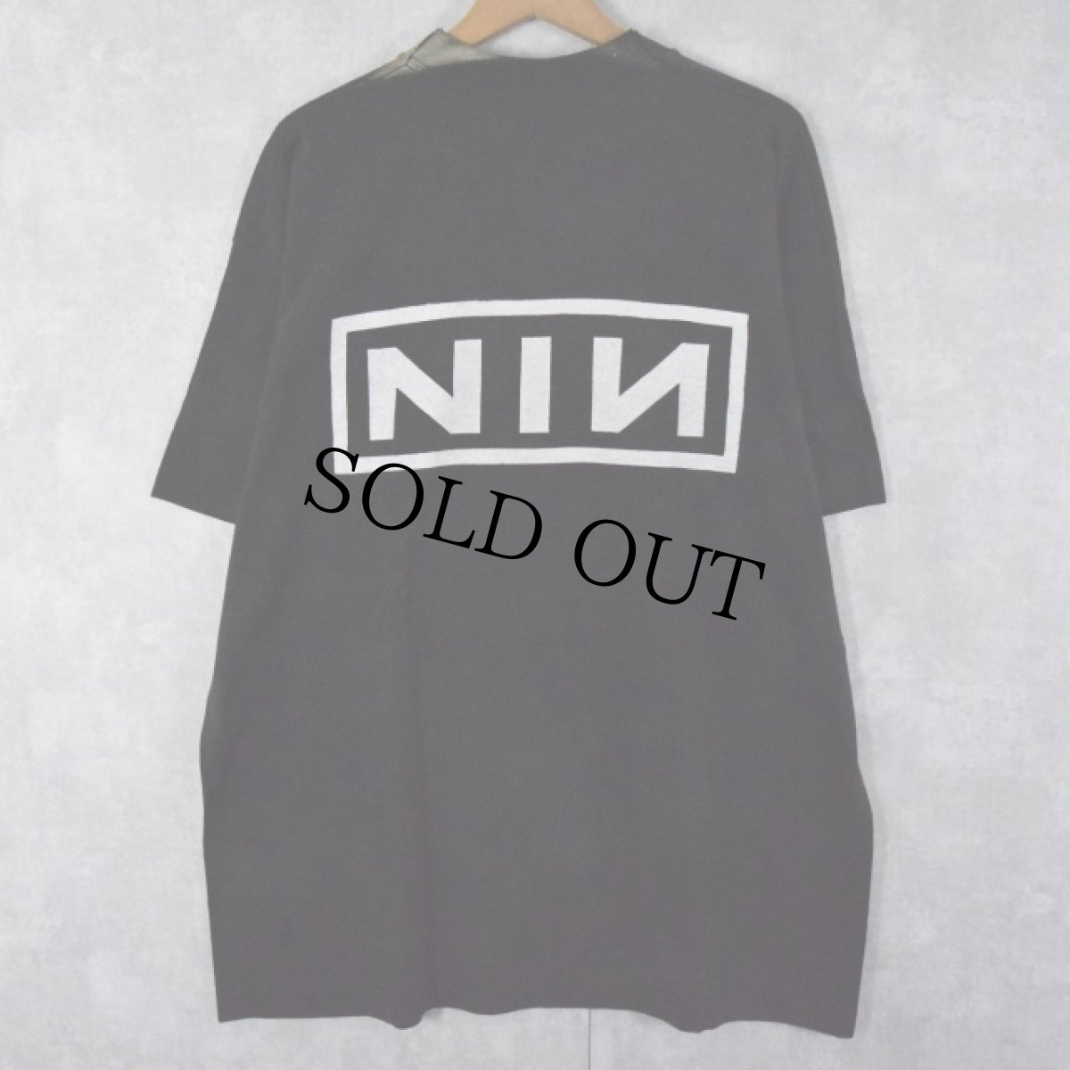画像2: 90's NINE INCH NAILS USA製 ロックバンドTシャツ XL (2)