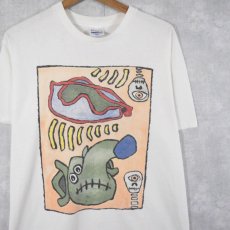 画像1: 80's MEAT PUPPETS USA製 Band T-shirt L (1)