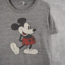 画像1: 80's Walt Disney World "MICKEY MOUSE" キャラクターTシャツ L (1)
