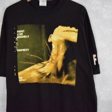 画像1: 90's Front Line Assembly CANADA製 "PROPHECY" エレクトロ・インダストリアルバンドTシャツ XL (1)