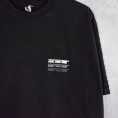 画像1: 90's SST Records USA製 ロゴプリント レコードレーベルTシャツ XL (1)