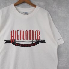 画像1: 90's HIGHLANDER 映画プリントTシャツ XL (1)