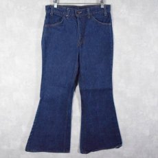 画像1: 80's Levi's 684 ベルボトムデニムパンツ W31 (1)