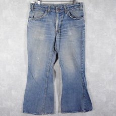 画像1: 70's Levi's 684 ベルボトムデニムパンツ W33 (1)