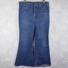 画像1: 90's Levi's USA製 684 ベルボトムデニムパンツ W34 (1)