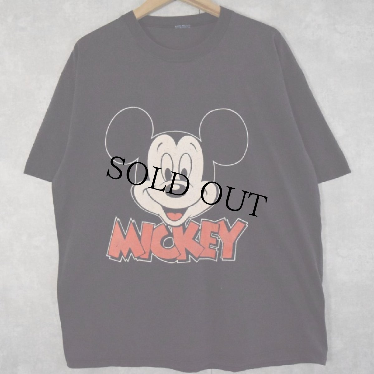 画像1: 90's Disney "MICKEY MOUSE" キャラクターTシャツ  (1)