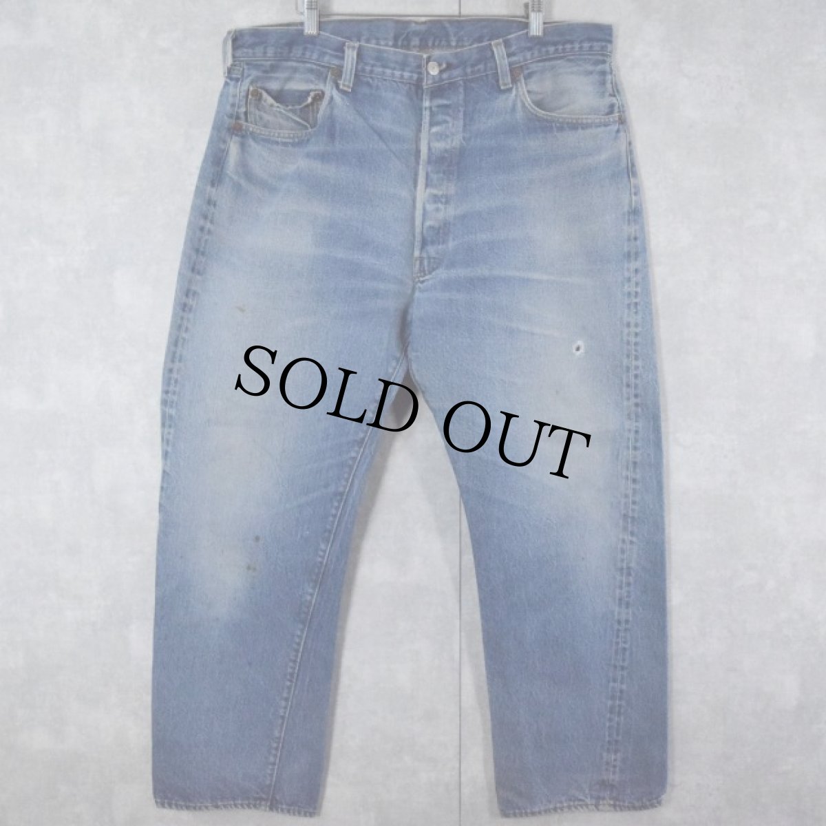 画像1: 80's Levi's 501 RED LINE USA製 デニムパンツ W39 (1)